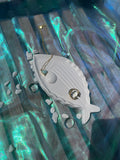 Kleines Fisch-Tablette
